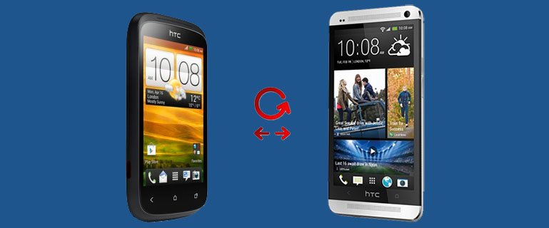 Transfer Contacts from HTC Desire to HTC One X