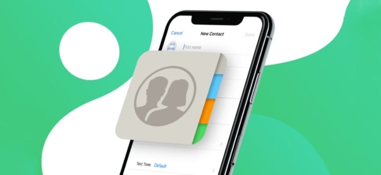 import VCF to iPhone
