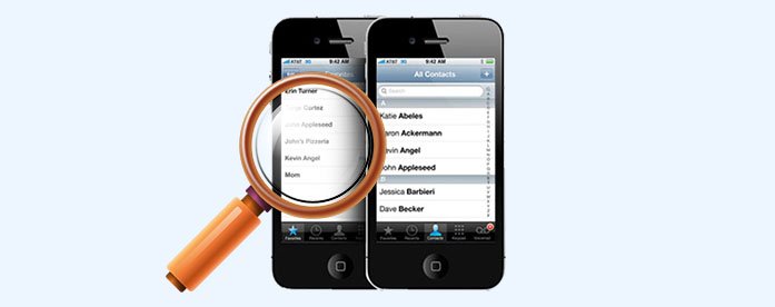 Lost Contacts Recovery iPhone